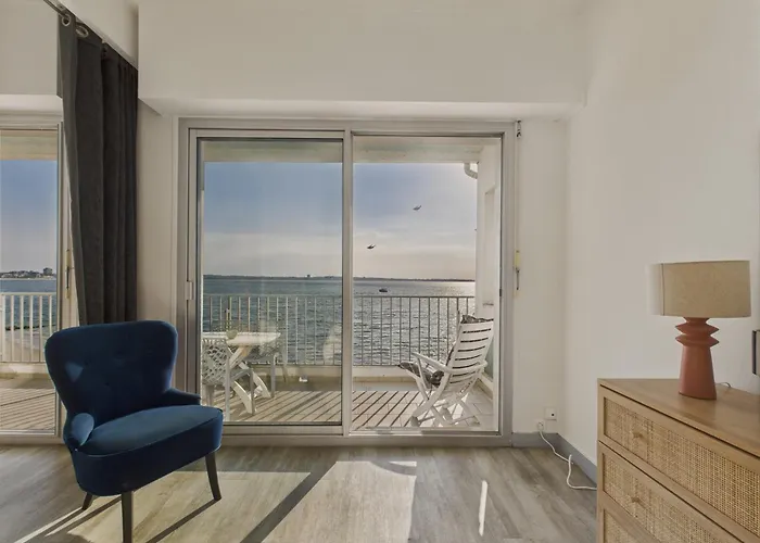 Apartment Balcon Face A L'ocean Pour 4 - Acces Direct Le Pouliguen