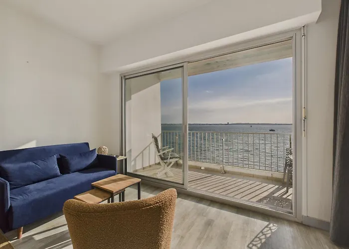 Balcon Face A L'ocean Pour 4 - Acces Direct * Le Pouliguen