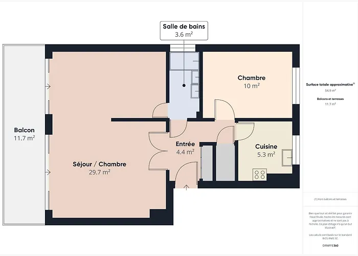 Balcon Face A L'ocean Pour 4 - Acces Direct Le Pouliguen