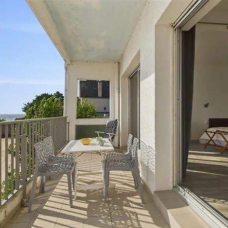 Balcon Face A L'ocean Pour 4 - Acces Direct * Le Pouliguen