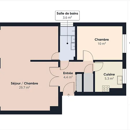 Balcon Face A L'ocean Pour 4 - Acces Direct Le Pouliguen